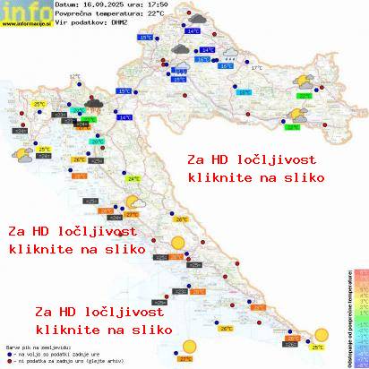 Trenutno vreme Hrvaška