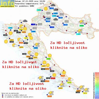 Trenutno vreme Hrvaška