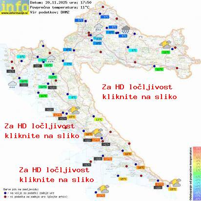 Trenutno vreme Hrvaška