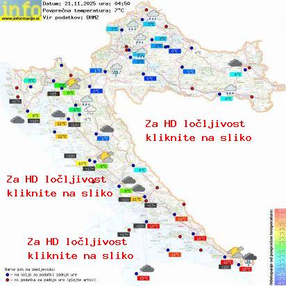 Trenutno vreme Hrvaška