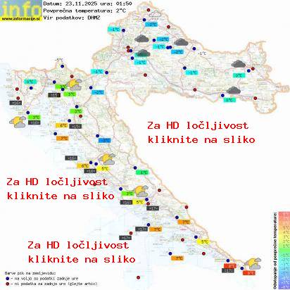 Trenutno vreme Hrvaška