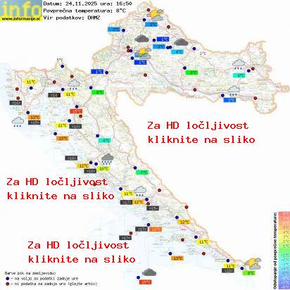 Trenutno vreme Hrvaška