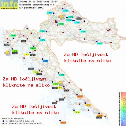 Trenutno vreme Hrvaška