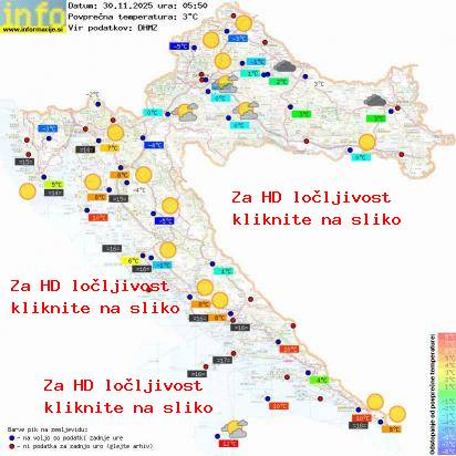Trenutno vreme Hrvaška