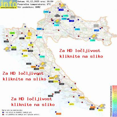 Trenutno vreme Hrvaška