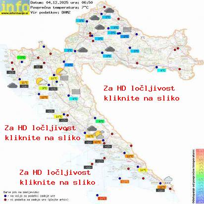 Trenutno vreme Hrvaška