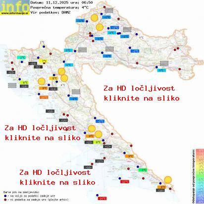 Trenutno vreme Hrvaška