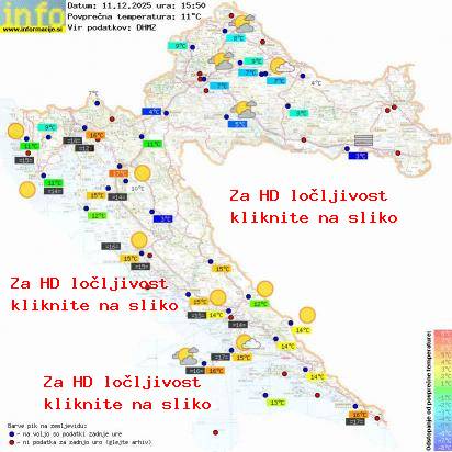 Trenutno vreme Hrvaška