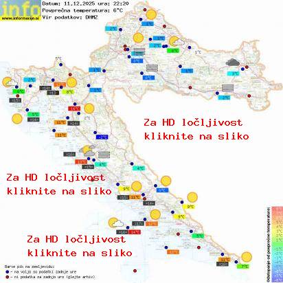 Trenutno vreme Hrvaška
