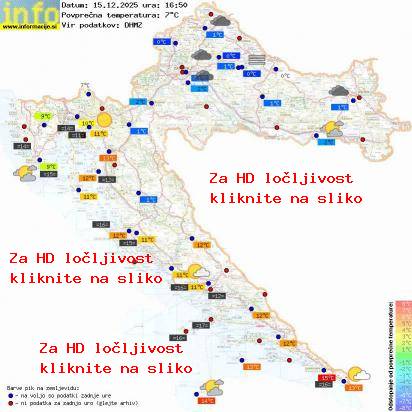 Trenutno vreme Hrvaška