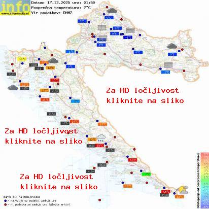 Trenutno vreme Hrvaška