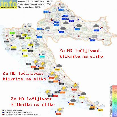 Trenutno vreme Hrvaška