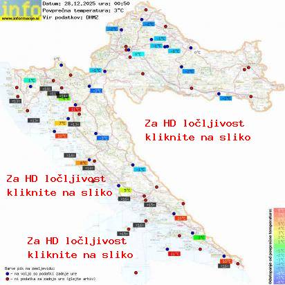 Trenutno vreme Hrvaška