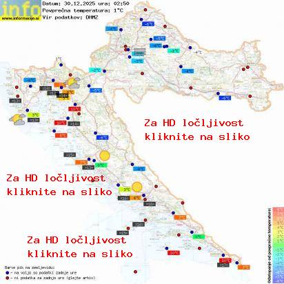 Trenutno vreme Hrvaška