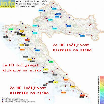 Trenutno vreme Hrvaška