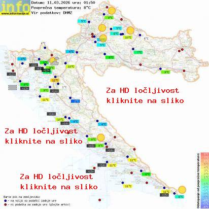 Trenutno vreme Hrvaška