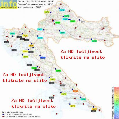 Trenutno vreme Hrvaška