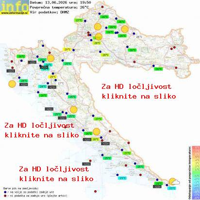 Trenutno vreme Hrvaška