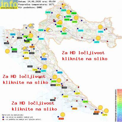 Trenutno vreme Hrvaška