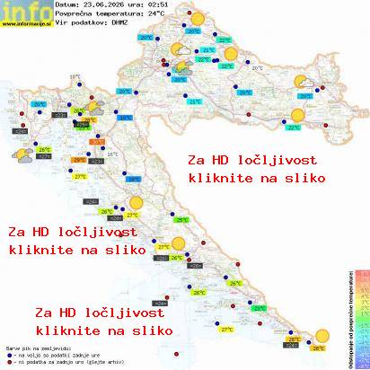 Trenutno vreme Hrvaška