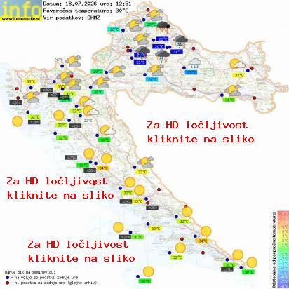 Trenutno vreme Hrvaška