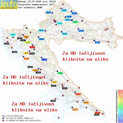 Trenutno vreme Hrvaška