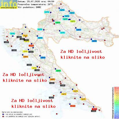 Trenutno vreme Hrvaška