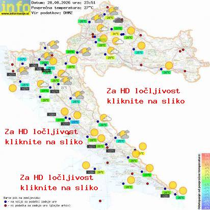 Trenutno vreme Hrvaška