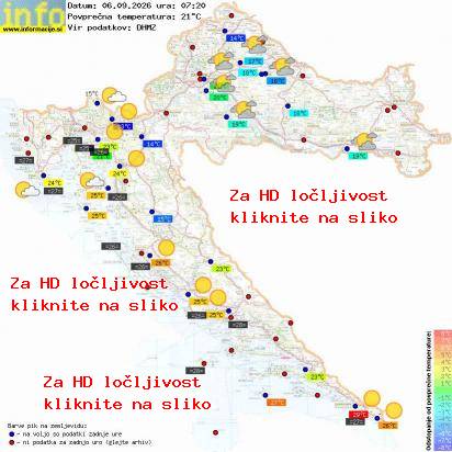 Trenutno vreme Hrvaška