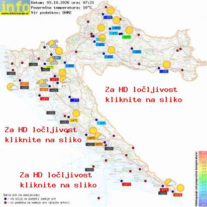 Trenutno vreme Hrvaška