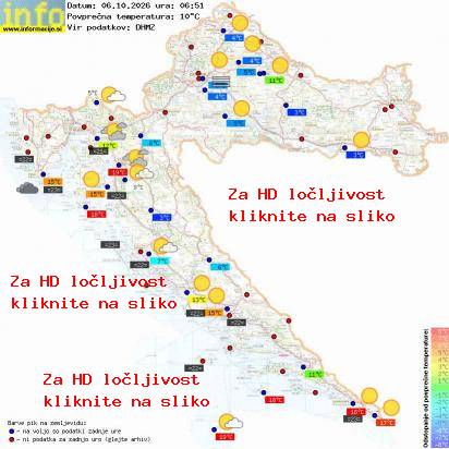 Trenutno vreme Hrvaška
