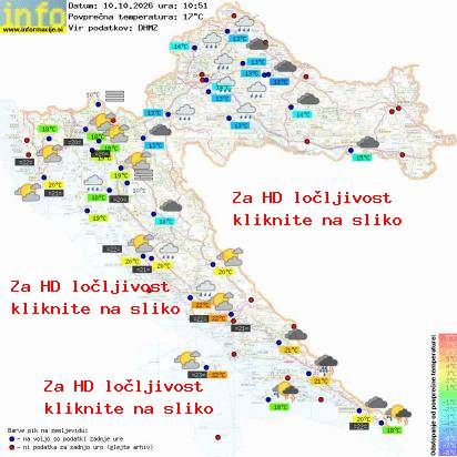 Trenutno vreme Hrvaška