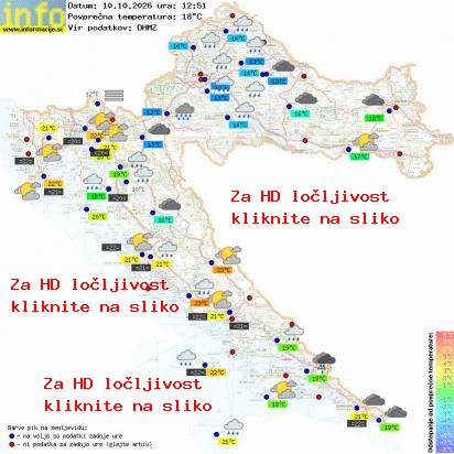 Trenutno vreme Hrvaška