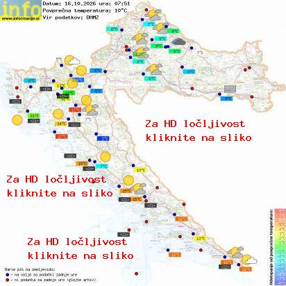 Trenutno vreme Hrvaška