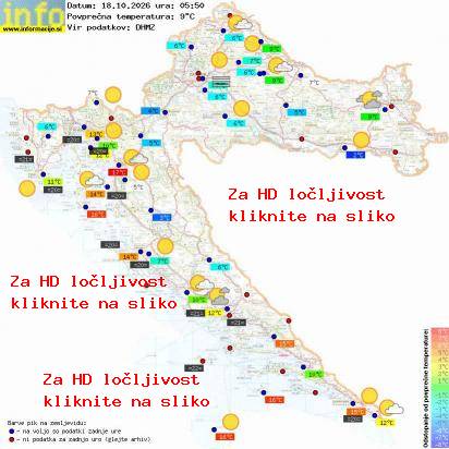 Trenutno vreme Hrvaška