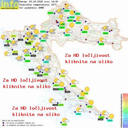 Trenutno vreme Hrvaška