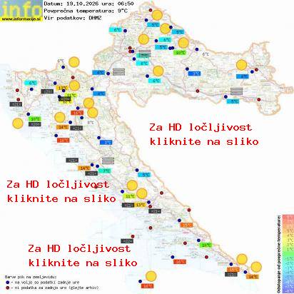 Trenutno vreme Hrvaška