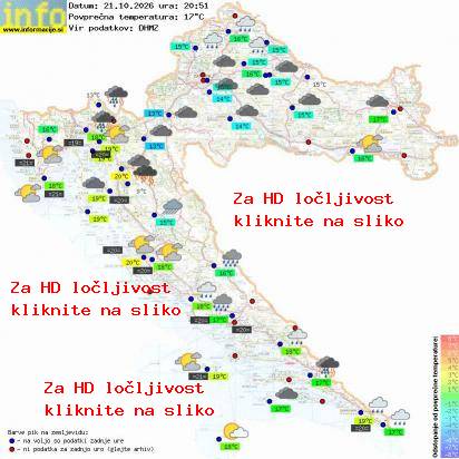 Trenutno vreme Hrvaška